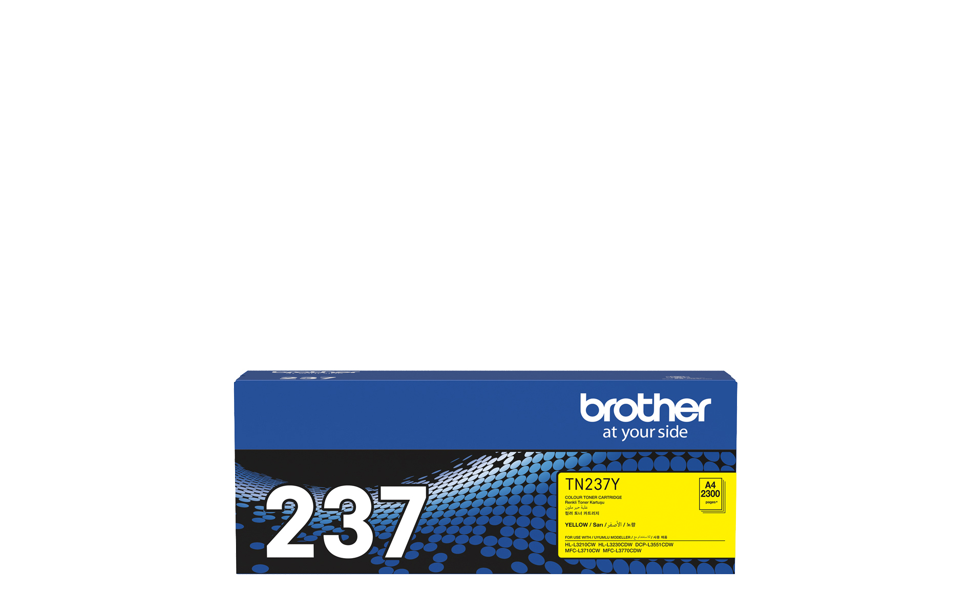TN237Y Brother Genuine Yellow High-Yield Toner